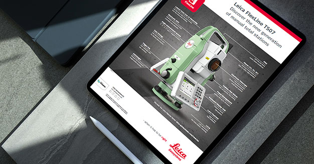 Leica FlexLine TS07 Overview Poster Thumbnail 626x337px